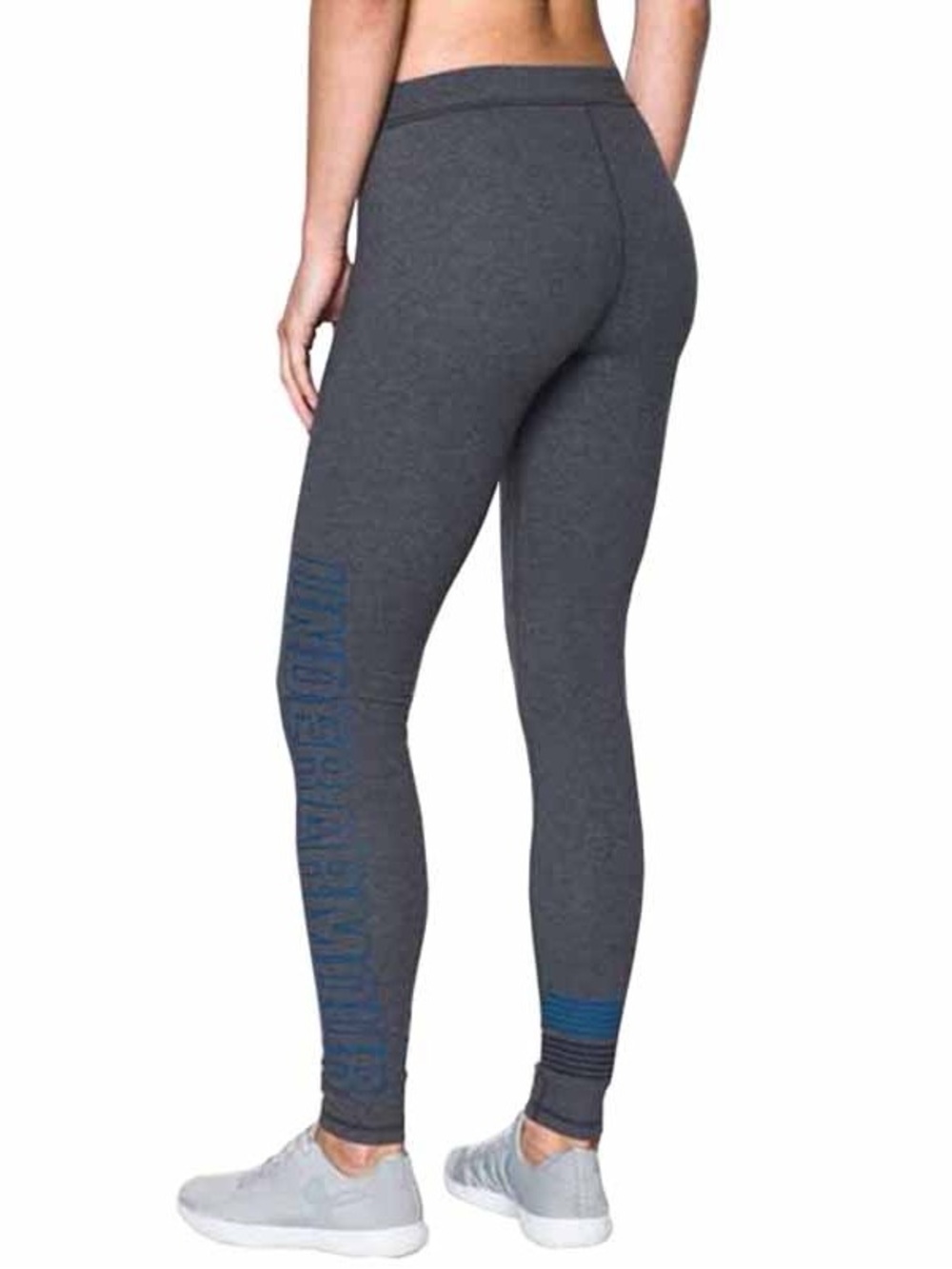 Under Armour Women's Favorite Legging GRPH Carbon Lapis 1298121-090 - Size M